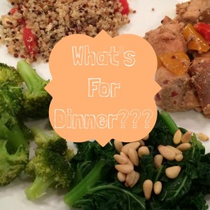 Kale with pine nuts dinner