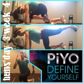 Piyo, piyo progress, pilates, yoga, yoga love, addicted to yoga, shakeology, piyo meal plan, piyo week 4, piyo strength
