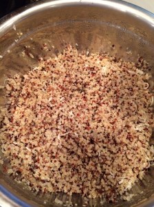 quinoa salad, cold quinoa, great side dish, party side, clean eating, weight loss, fitness,