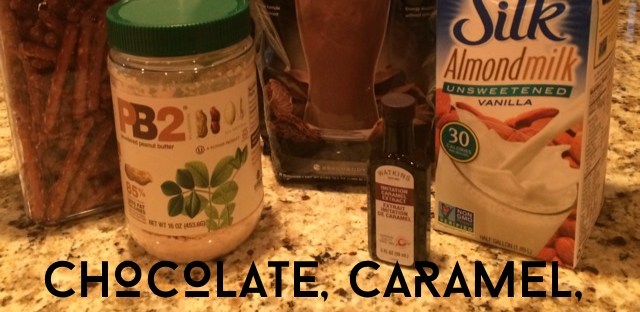 Chocolate shakeology recipe, PB Pretzel shakeology, healthy snack, healthy ice cream, meal replacement, Shakeology recipe, Sweet tooth craving