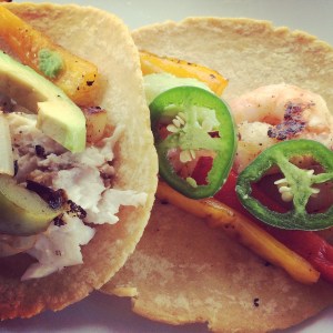 fish tacos, 21-day fix, gluten free, fast and easy grill dinner, shrimp tacos, fit mom, clean eating, 