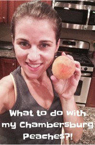 clean peaches and cream oatmeal, peach oatmeal, healthy breakfast, clean oatmeal, coach, fitmom, fitfam