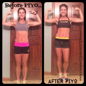 PIYO beginning to end, PIYO Program results, PIYO complete
