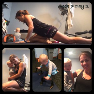 PIYO, PIYO progress, PIYO Week 7, yoga, pilates, strength training, fitmom, workout buddy, be an example