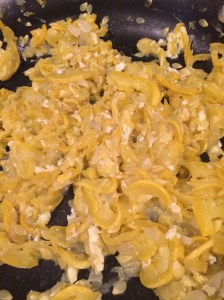 sauteed squash, healthy veggie option, 21 day fix approved side dish