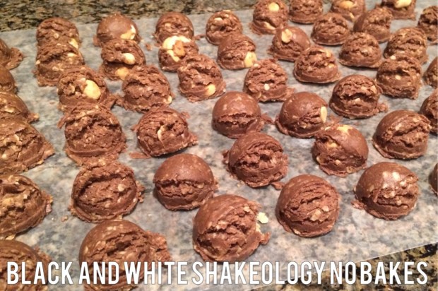 Maegan Blinka, shakeology no bake, chocolate shakeology, vanilla shakeology, healthy cookie, all natural cookie, sweet treat, high protein snack, 