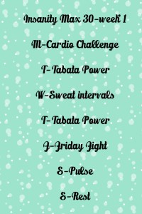 Maegan Blinka, Insanity Max 30, Insanity Max 30 meal plan, Insanity Max 30 test group, Insanity Max 30 accountability group, Cardio Challenge, Tabata Power, Sweat Intervals, Fitness Motivation, Friday Fight, Pulse, Insanity Max 30 week 1 recap, Insanity Max 30 week 2 meal plan, Is Insanity Max 30 hard? 
