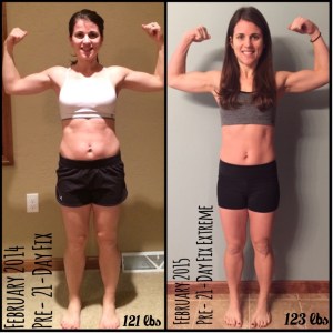 Maegan Blinka, Just push play, Beachbody home DVD workout results, 21 day fix results, 21 day fix extreme results, before pictures, does the 21 day fix extreme work, food is fuel, Results with the 21-day fix extreme