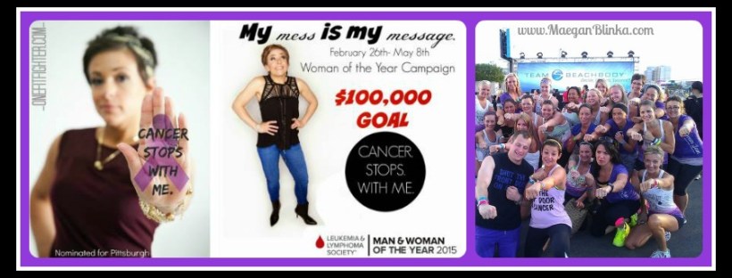 LLS Awareness, Katy Ursta, Dream Team, Forever Fit, Punch cancer in the face, LLS fundraiser, Pittsburgh Woman of the year, cancer research funding, Irwin PA Fit Club, North Huntingdon PA Fit Club, Try Shakeology