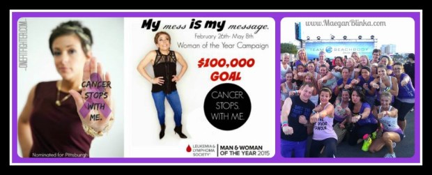 LLS Awareness, Katy Ursta, Dream Team, Forever Fit, Punch cancer in the face, LLS fundraiser, Pittsburgh Woman of the year, cancer research funding, Irwin PA Fit Club, North Huntingdon PA Fit Club, Try Shakeology