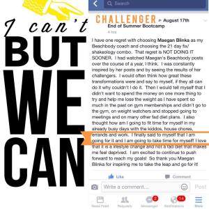 Challenger testimonial from current group, 21 day fix results, PIYO Day 1, Maegan Blinka, Megan Blinka, Piyo journey,  results with PIYO, High intense cardio program with low impact, 