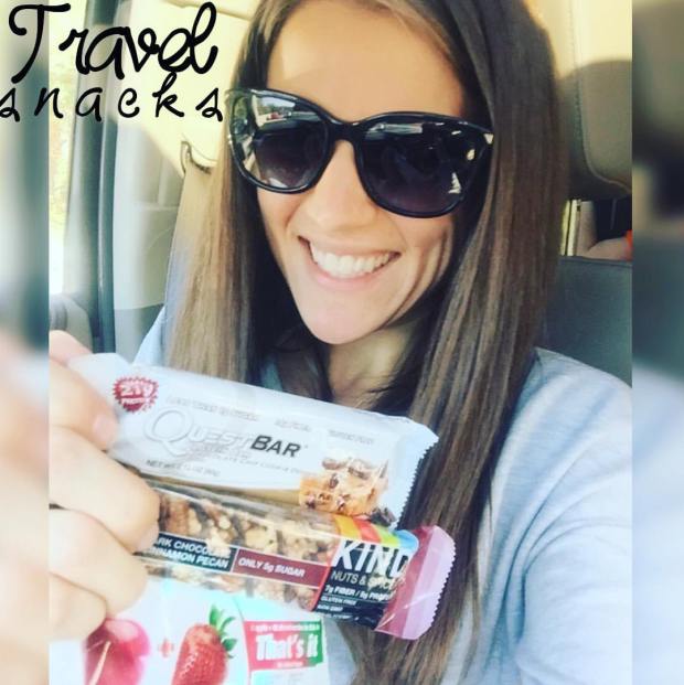 Travel snacks - bars on the 21 day fix
