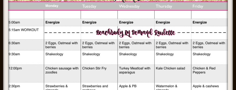 variety is the spice of life, Maegan Blinka, Megan Blinka, Beachbody on Demand, What is Beachbody on demand, what workout programs are available on demand, What program to do after 22 Minute Hard Corps, What should you do when you finish a workout program, T25, Jericho McMatthews workouts, Best in home workout options, Meal plan for on Demand, Bikini Bootcamp meal plan, Best foods for a flat tummy, How to negate the bloat, How to get rid of the bloat, Summer Slimdown meal plan
