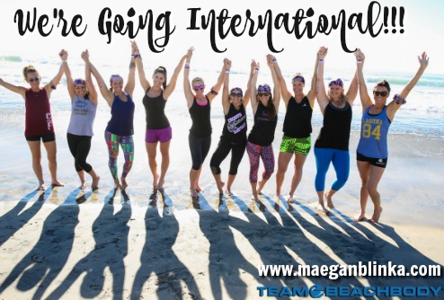 Event photo we're going international with website