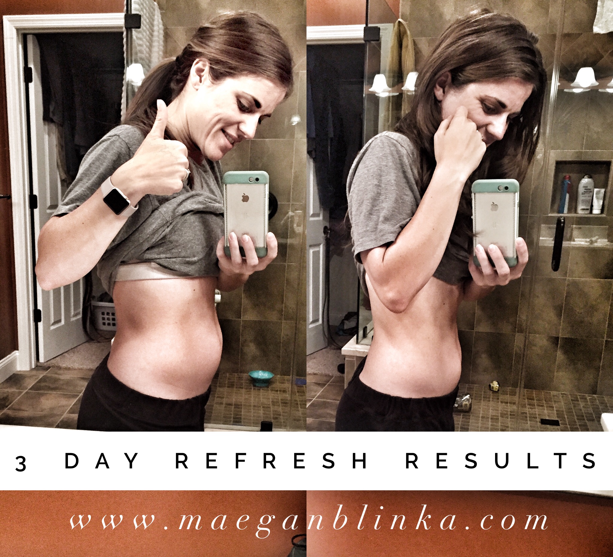 Maegan Blinka, Megan Blinka, Vacation prep, Punta cana prep, 3 Day refresh results, 3 Day Plant based vegan cleanse, Vegan detox, post holiday candy detox, natural energy booster, 3 day refresh meal plan, what do you eat on the 3 day refresh, how to bust through a weight loss plateau, how to break the sugar cycle, how to jumpstart your fitness journey, 3 day refresh tips, fitness journey tips, health tips, Pittsburgh area mom, Western PA health coach, Top Elite Beachbody Coach, 3 Day refresh results