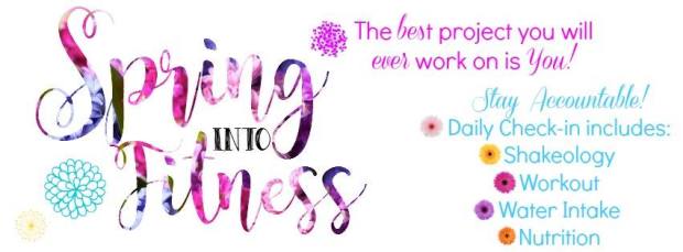 spring into fitness banner
