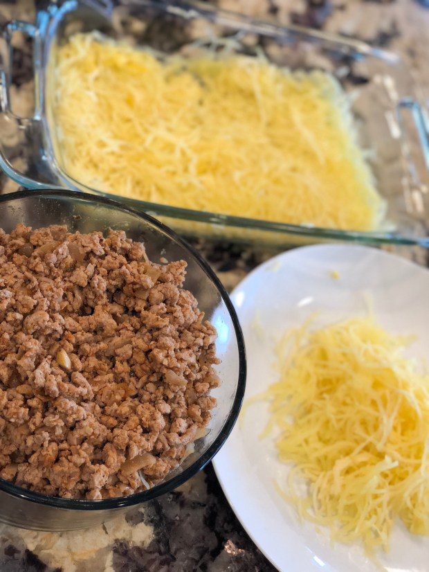 spaghetti squash taco bake picture 2
