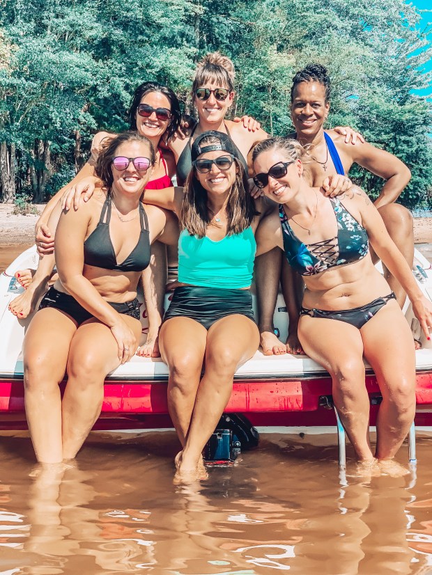 What is coaching, Team Beachbody Coach, Top Beachbody Coach, Beachbody Trips, How to get started as a beachbody coach, Maegan Blinka, Megan Blinka, Lake Norman North Carolina, Lake Norman Team Retreat, Favorite quote tshirts, You are Enough, Put on some gangsta rap and handle it 